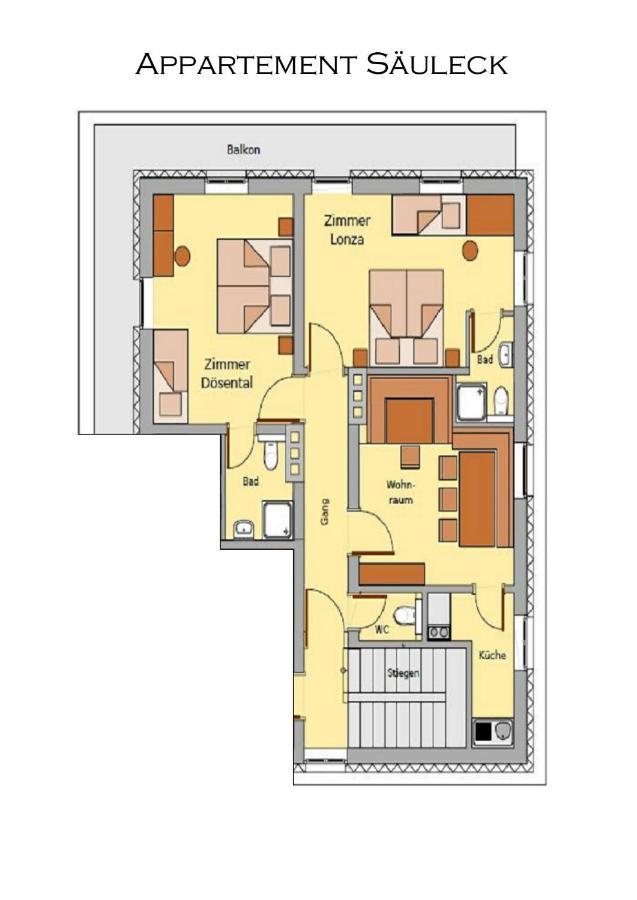 Saeuleck Appartement Inkl Skibus Mallnitz Exterior foto